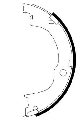 Textar 91067100 Колодки тормозные барабанные