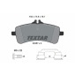 2558701 TEXTAR Колодки тормозные задние (z07)