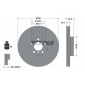 92160905 Диск тормозной BMW X5 3.0/4.8,