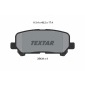 2543403 TEXTAR Комплект тормозных колодок,