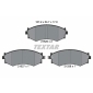2152601 Колодки тормозные NISSAN
