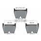 2375101 Textar КОЛОДКИ AUDI RS4, RS6/VW