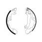 91052500 Textar Колодки барабанные FORD FOCUS