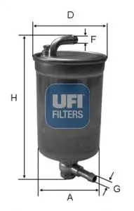 UFI 2407200 Фильтр