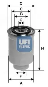 UFI 2411900 Фильтр