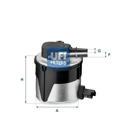 UFI 5517000 Фильтр топливный дизельный