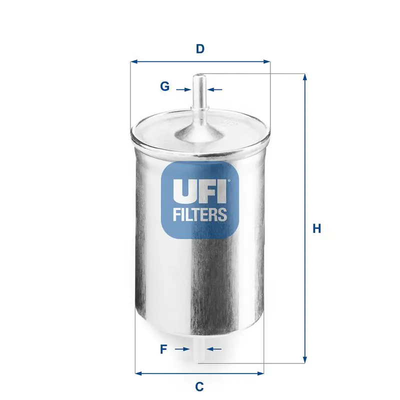 UFI 3171800 Фильтр топливный бензиновый