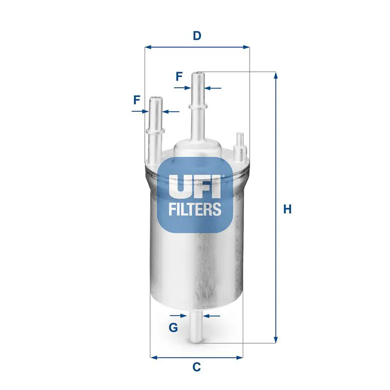 UFI 3183300 Фильтр топливный бензиновый