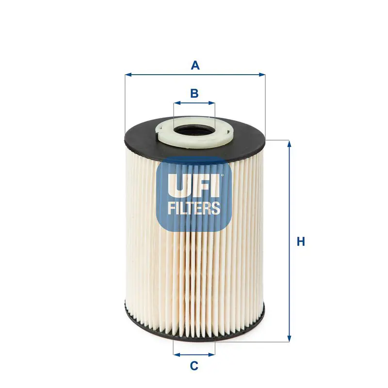 UFI 2602000 Фильтр топливный дизельный