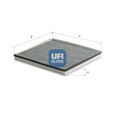 UFI 5412000 Filter, interior air