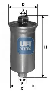 UFI 3169900 Фильтр