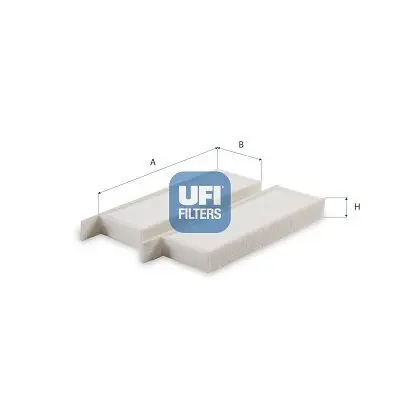 UFI 5358700 Фильтр, воздух во внутренном