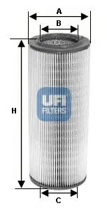 UFI 2715400 Фильтр