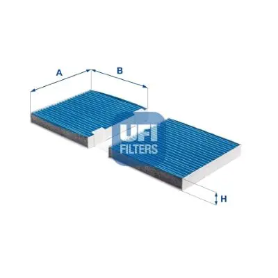 UFI 3424100 Фильтр, воздух во внутренном