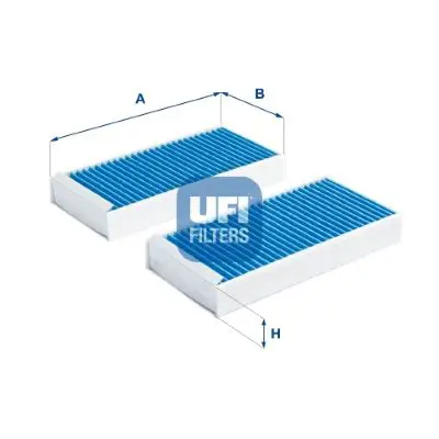 UFI 3427900 Фильтр, воздух во внутренном