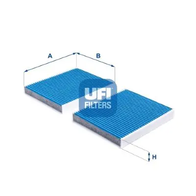 UFI 3439400 Фильтр, воздух во внутренном