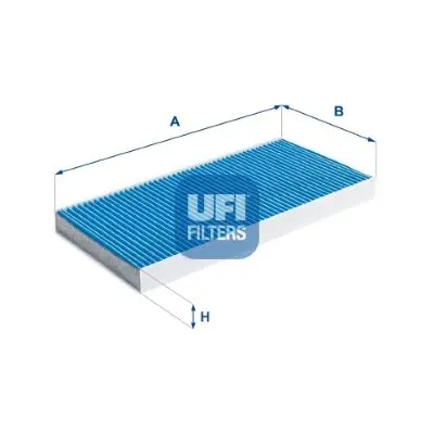 UFI 3414600 Фильтр, воздух во внутренном
