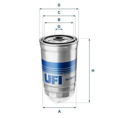 UFI 2435101 Фильтр