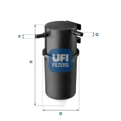 UFI 2414500 Фильтр топливный дизельный VW