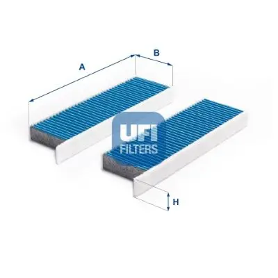 UFI 3417200 Фильтр, воздух во внутренном