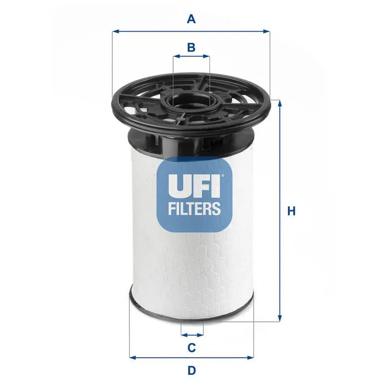 26.076.01 UFI Топливный фильтр