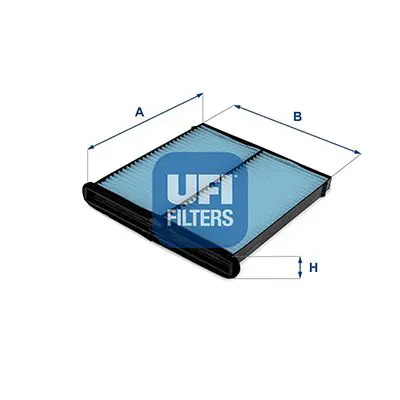 UFI 3440900 Фильтр, воздух во внутренном