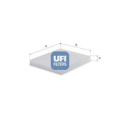 UFI 5340100 Фильтр, воздух во внутренном