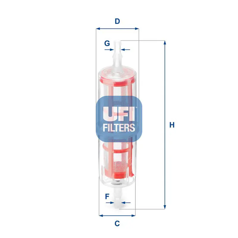 UFI 3101500 Фильтр топливный [дизель]