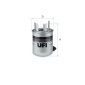 2409506 UFI Фильтр топливный R9M