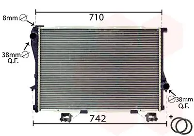 VAN WEZEL 06002233 Теплообменник