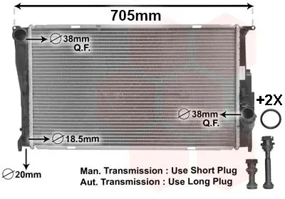 VAN WEZEL 06002293 Теплообменник