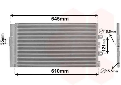 VAN WEZEL 17005298 Конденсатор