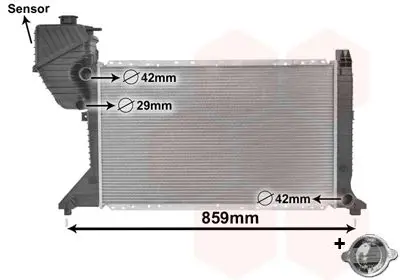VAN WEZEL 30002300 Теплообменник