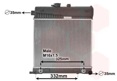 VAN WEZEL 30002150 Теплообменник