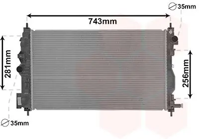 VAN WEZEL 37002599 Теплообменник
