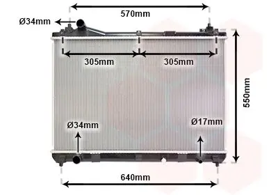 VAN WEZEL 52002100 Теплообменник