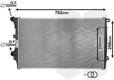 VAN WEZEL 58002206 Теплообменник