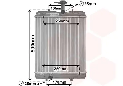 VAN WEZEL 53002360 Теплообменник