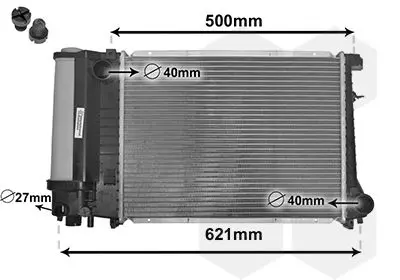 VAN WEZEL 06002135 Теплообменник