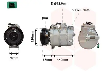VAN WEZEL 0300K150 Компрессор