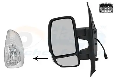 VAN WEZEL 3799817 Зеркало