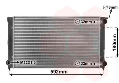 VAN WEZEL 58002045 Теплообменник