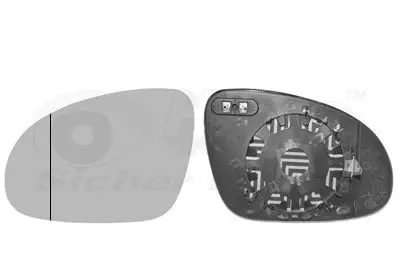 VAN WEZEL 5895837 Зеркальное стекло