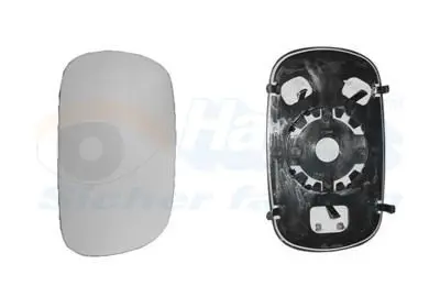 VAN WEZEL 1636839 Зеркальное стекло