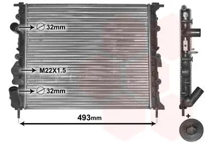 VAN WEZEL 43002197 Теплообменник