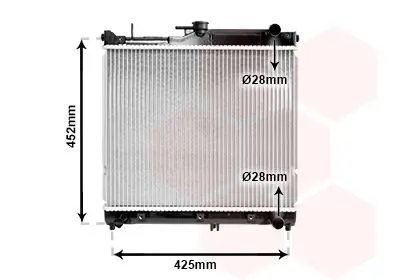 VAN WEZEL 52002055 Теплообменник
