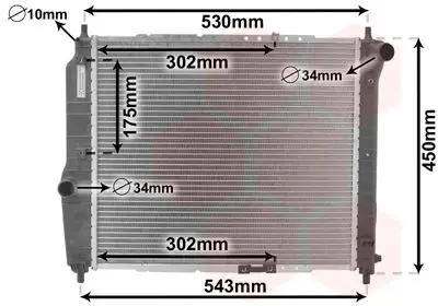 VAN WEZEL 81002066 Теплообменник