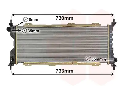 VAN WEZEL 37002185 Теплообменник