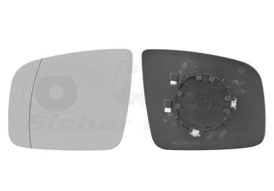 VAN WEZEL 3081837 Зеркальное стекло