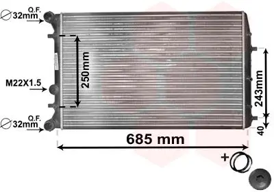 VAN WEZEL 76002010 Теплообменник